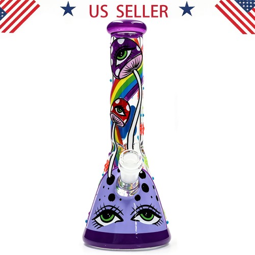 Heavy 10in eye glass bongs - heavy,