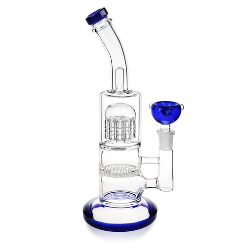 Blue heavy glass - blue, bong