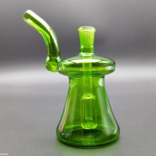Mini green glass - green, bong