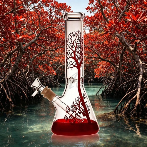 New inch bongs red - new, tree