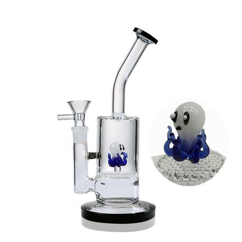 Glass bong smoking hookah - 9",